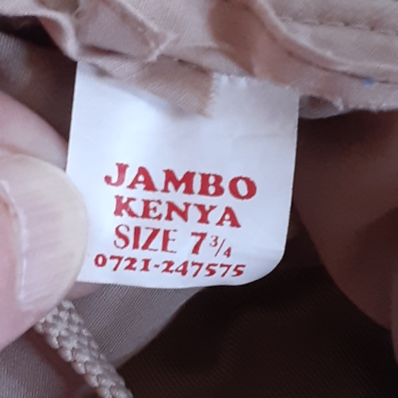 JAMBO, KENYA 7 3/4 Safari Bucket Hat - Picture 2 of 5